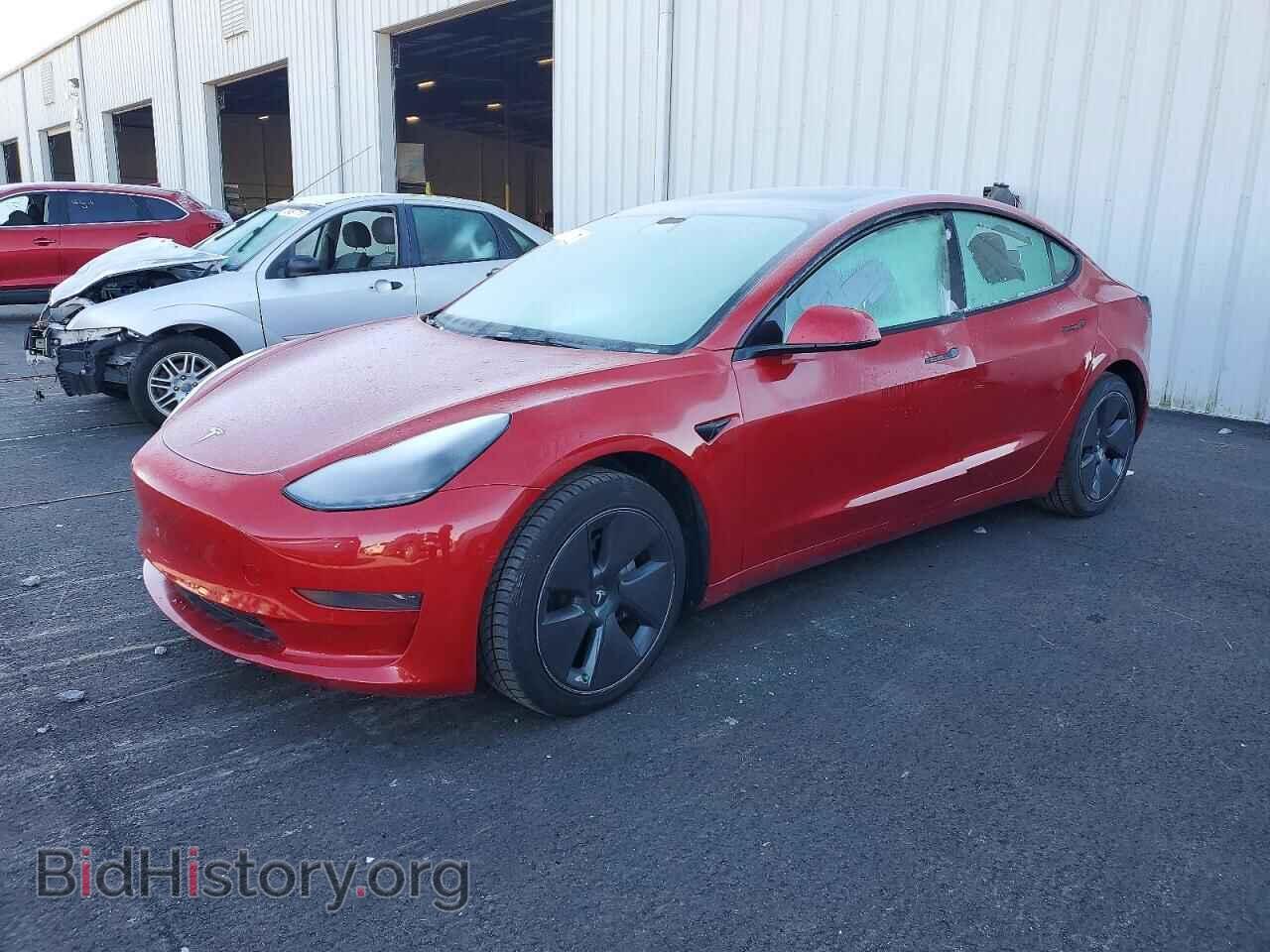Photo 5YJ3E1EA2NF185733 - TESLA MODEL 3 2022