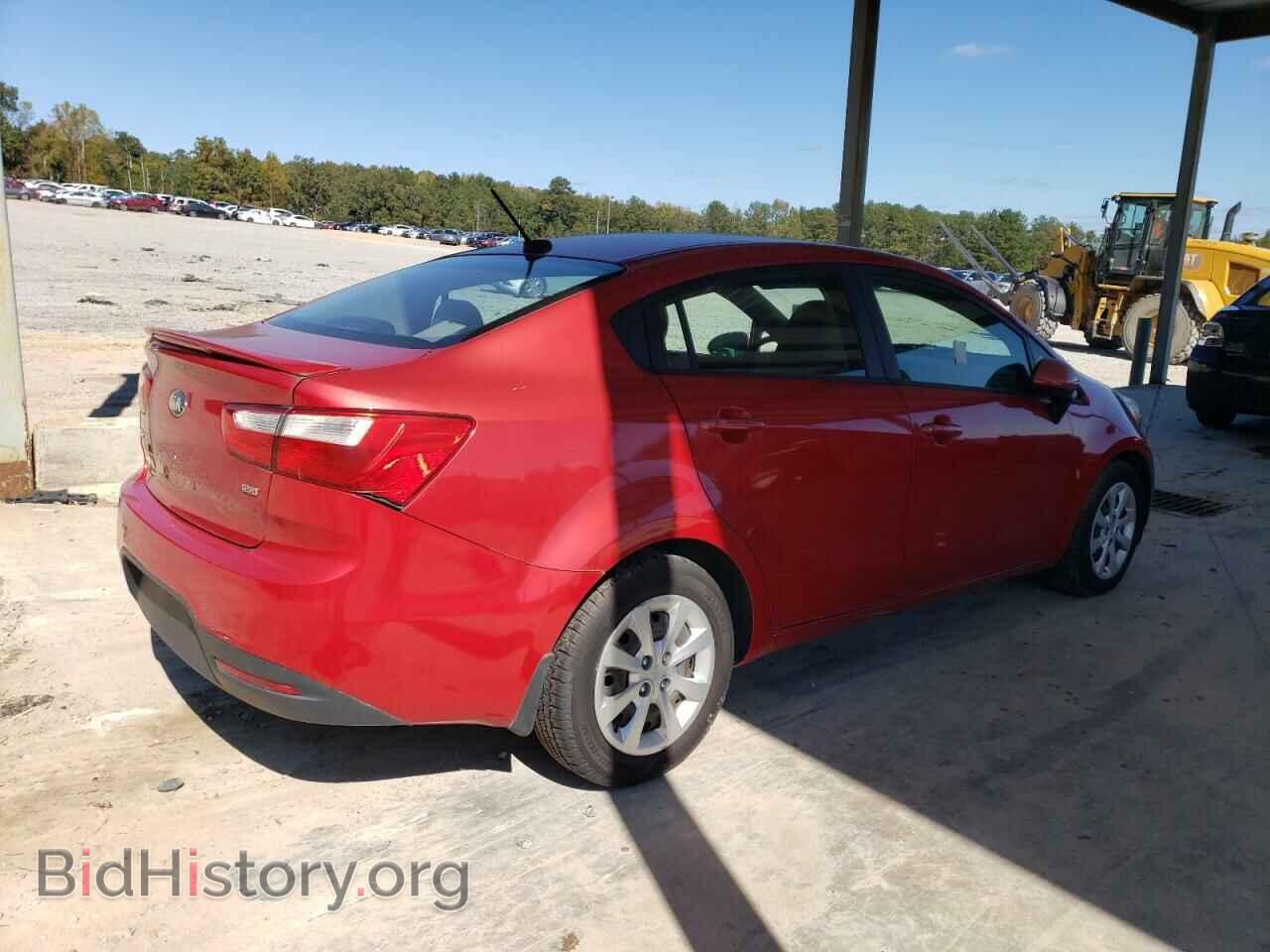 2014 KIA RIO - VIN: KNADM4A32E6376626 - Фото 3