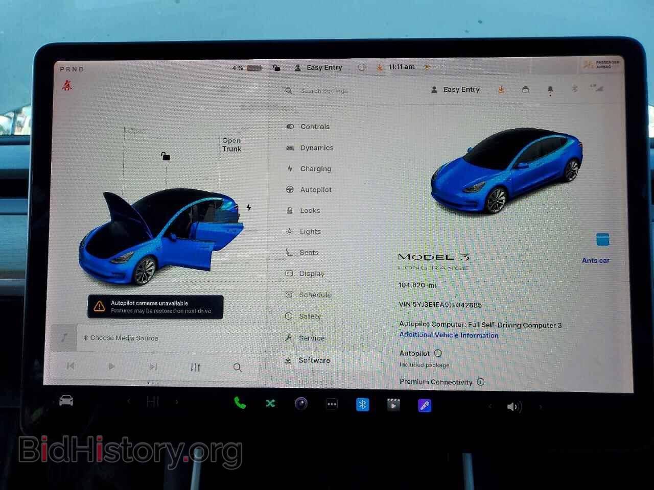 2018 TESLA MODEL 3 - VIN: 5YJ3E1EA9JF042885 - Photo 9