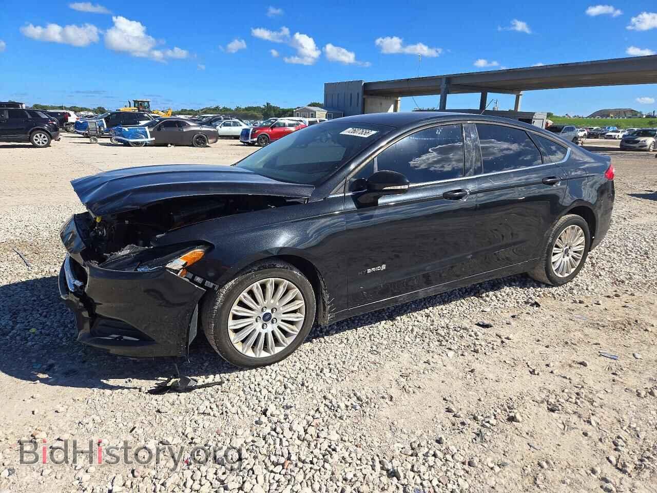 Photo 3FA6P0LU9DR305206 - FORD FUSION 2013