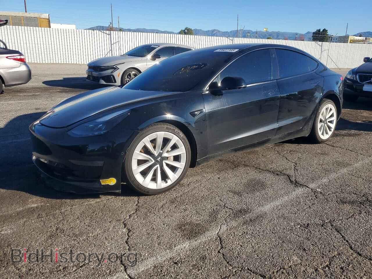 Photo 5YJ3E1EAXMF066701 - TESLA MODEL 3 2021