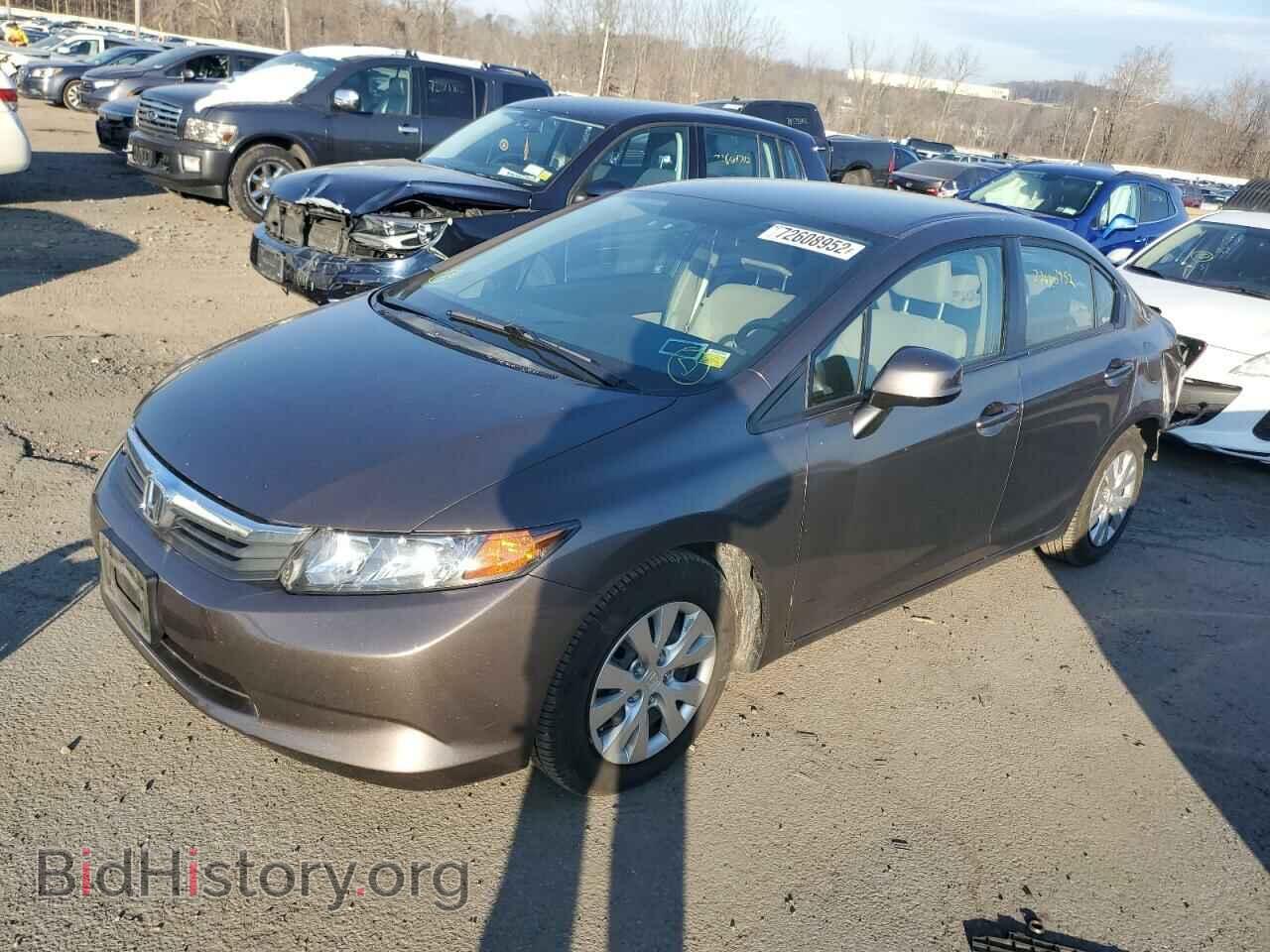 Фотография 2HGFB2F59CH542136 - HONDA CIVIC 2012