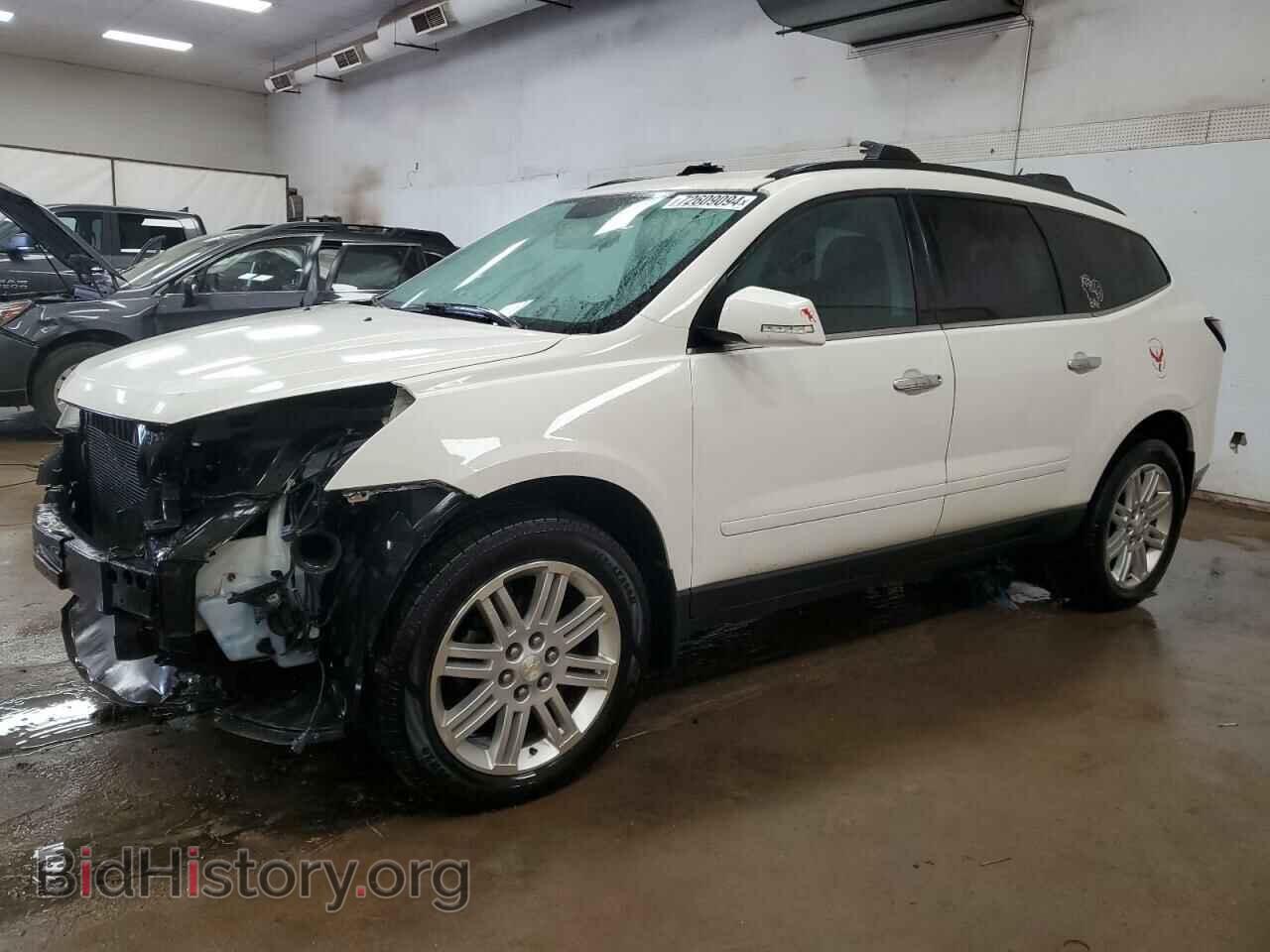 Фотография 1GNKRGKD4EJ155229 - CHEVROLET TRAVERSE 2014