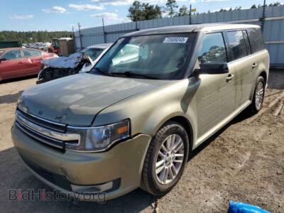 2013 Ford FLEX Flex SEL, green — VIN 2FMGK5C85DBD09549, Copart
