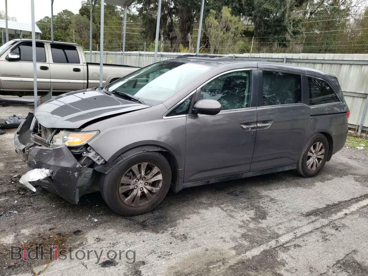 Фотография 5FNRL5H64EB091237 - HONDA ODYSSEY 2014