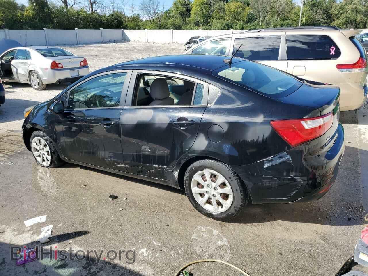 2014 KIA RIO - VIN: KNADM4A35E6403608 - Фото 2