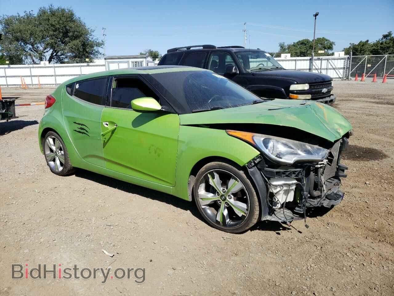 2012 HYUNDAI VELOSTER - VIN: KMHTC6AD2CU041683 - Фото 4