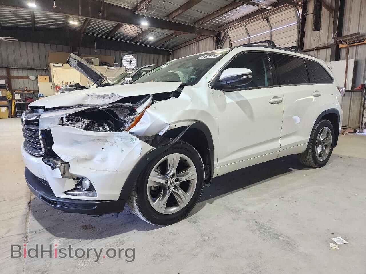 Фотография 5TDDKRFH8ES052154 - TOYOTA HIGHLANDER 2014