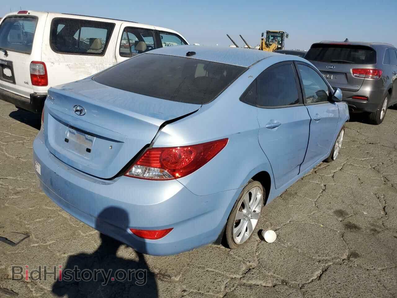 2012 HYUNDAI ACCENT - VIN: KMHCU4AE2CU267409 - Фото 3