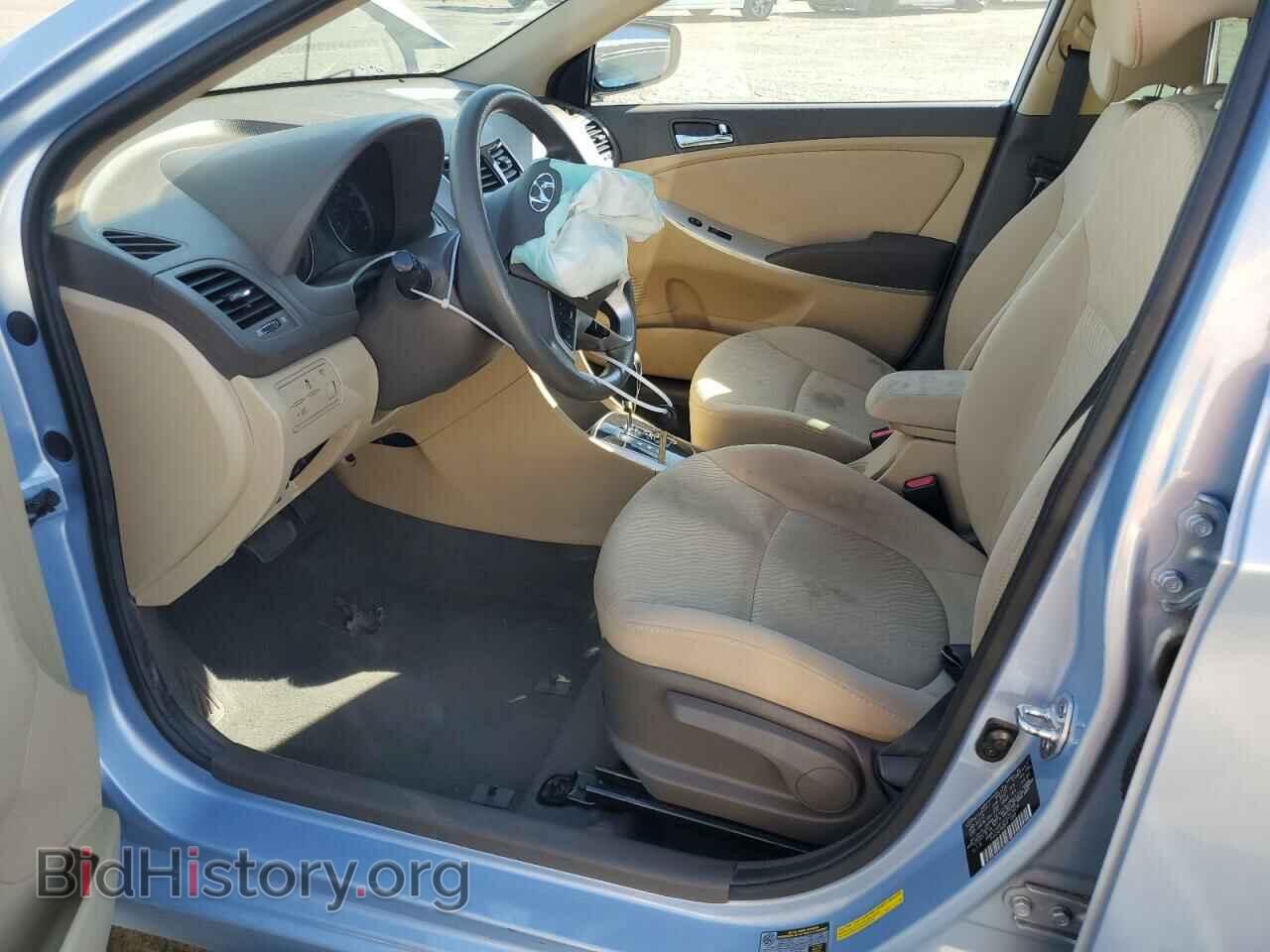 2012 HYUNDAI ACCENT - VIN: KMHCU4AE2CU267409 - Фото 7