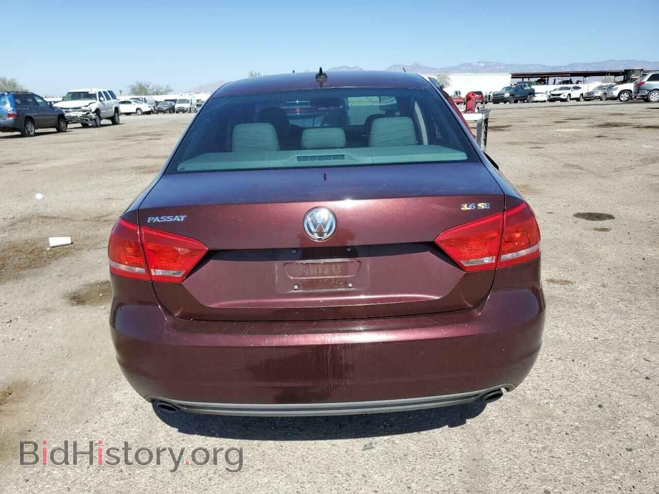 2012 VOLKSWAGEN PASSAT - VIN: 1VWBM7A37CC092299 - Фото 6