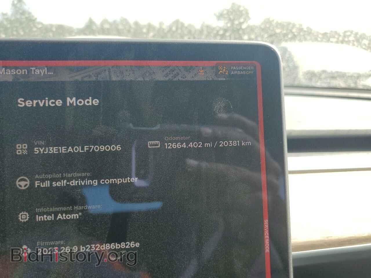 2020 TESLA MODEL 3 - VIN: 5YJ3E1EA0LF709006 - Фото 9