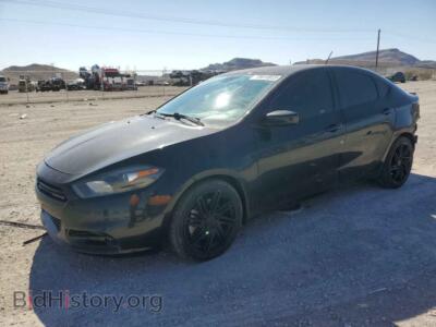 2015 Dodge DART SXT, black — VIN 1C3CDFBBXFD193671, Copart
