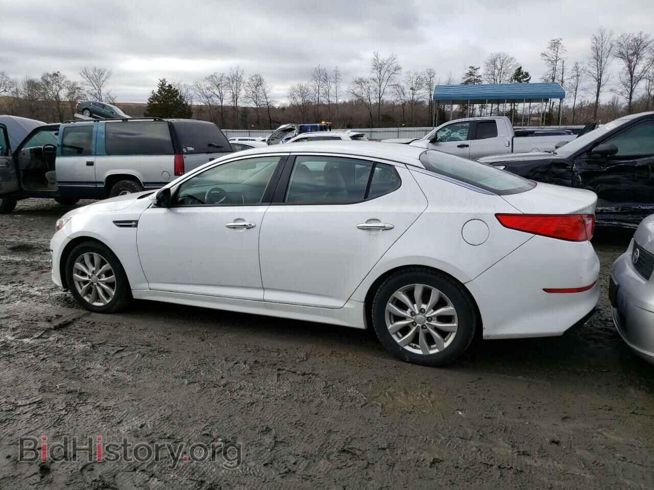 2015 KIA OPTIMA - VIN: 5XXGN4A76FG496092 - Фото 2