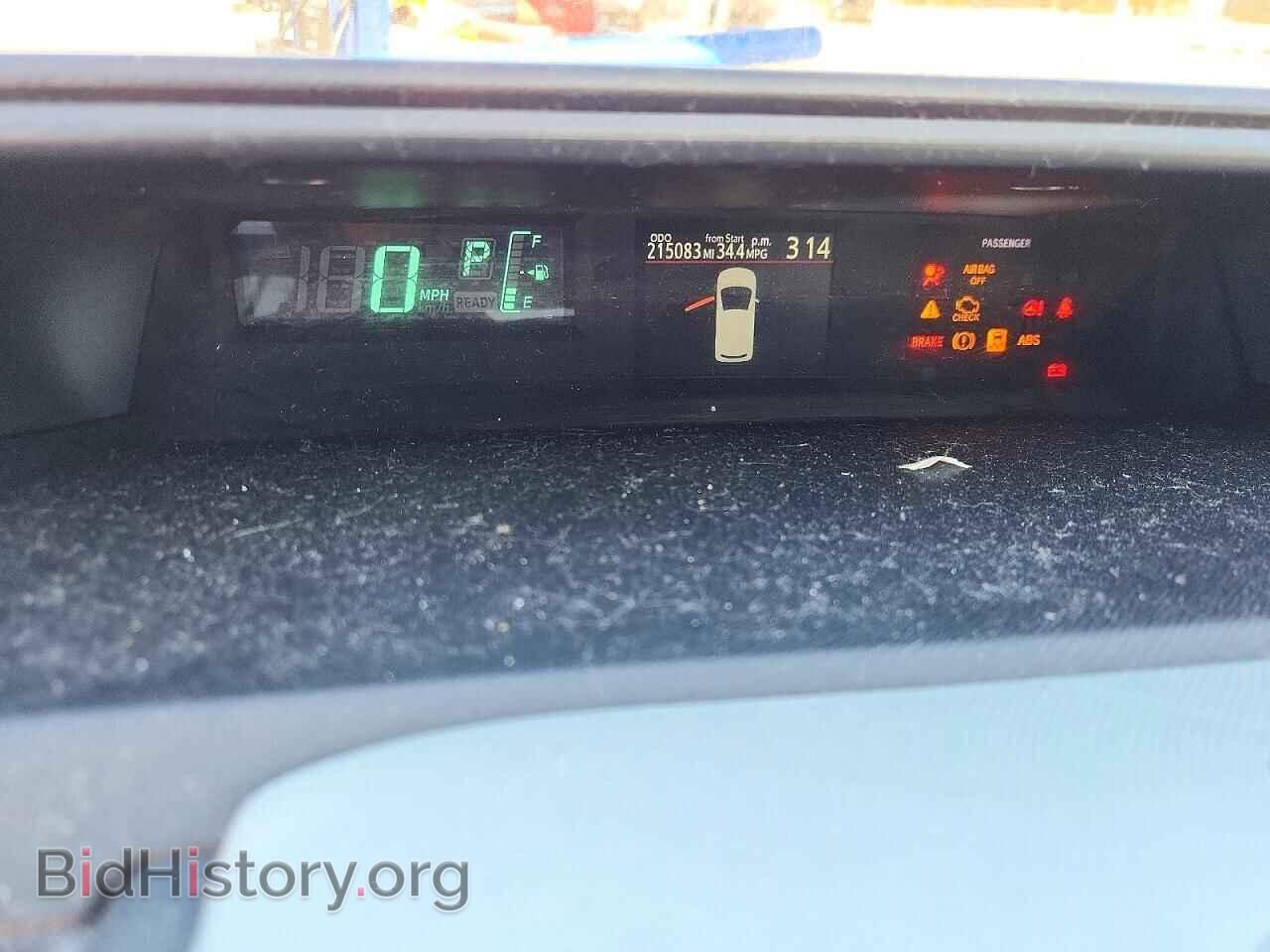 2012 TOYOTA PRIUS - VIN: JTDKDTB30C1005932 - Фото 9