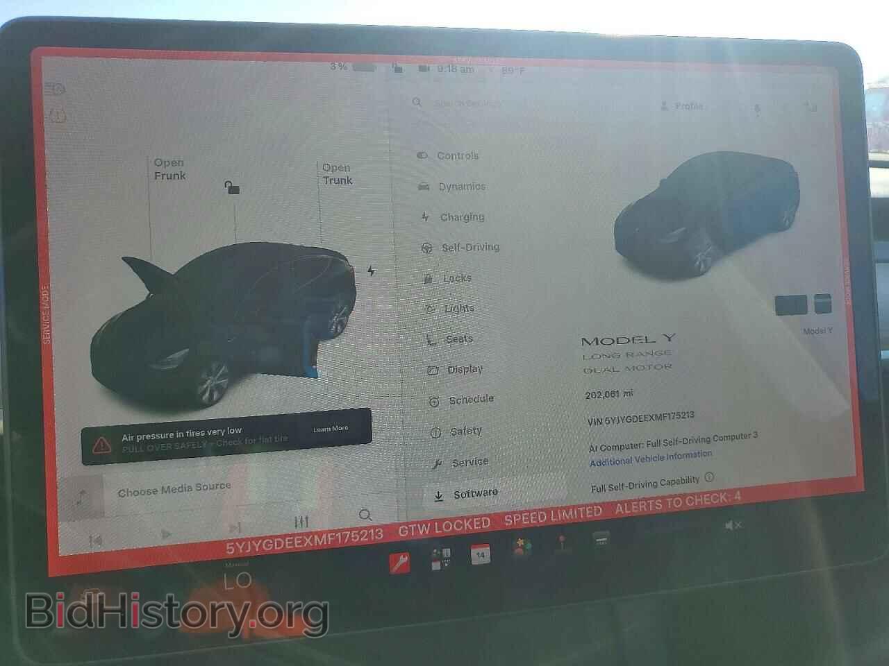 2021 TESLA MODEL Y - VIN: 5YJYGDEEXMF175213 - Photo 9
