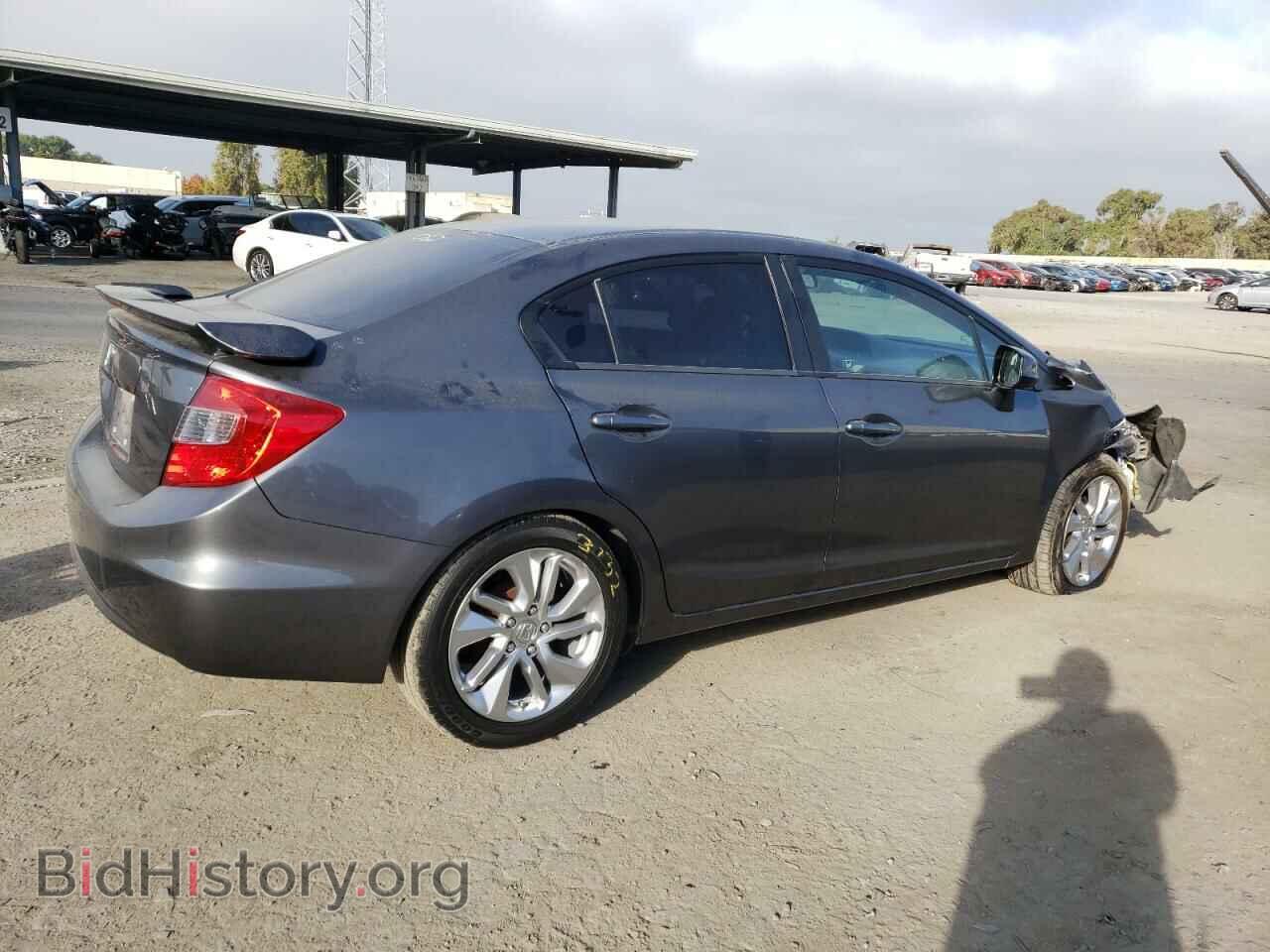 2012 HONDA CIVIC - VIN: 19XFB2F50CE338643 - Фото 3