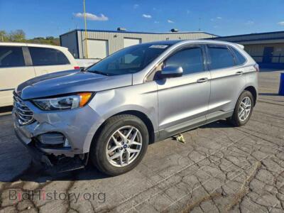 2021 Ford EDGE SEL, silver — VIN 2FMPK3J92MBA02436, Copart