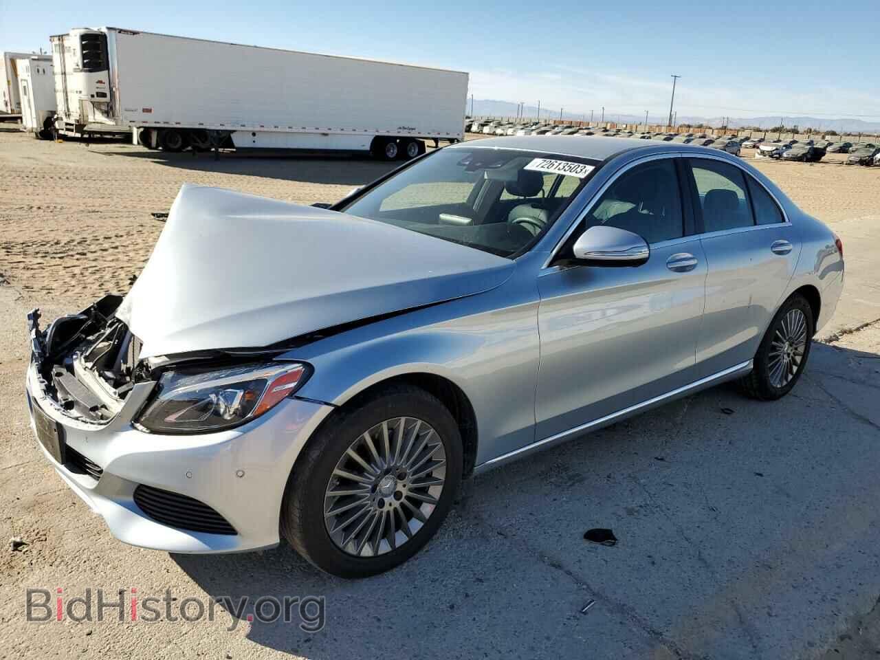 Photo 55SWF4KB1FU078245 - MERCEDES-BENZ C-CLASS 2015