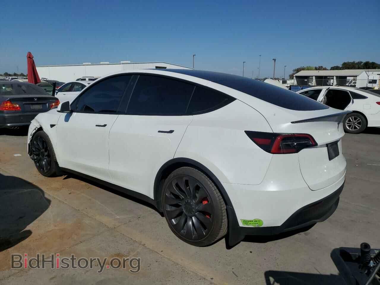 2021 TESLA MODEL Y - VIN: 5YJYGDEF5MF277737 - Фото 2