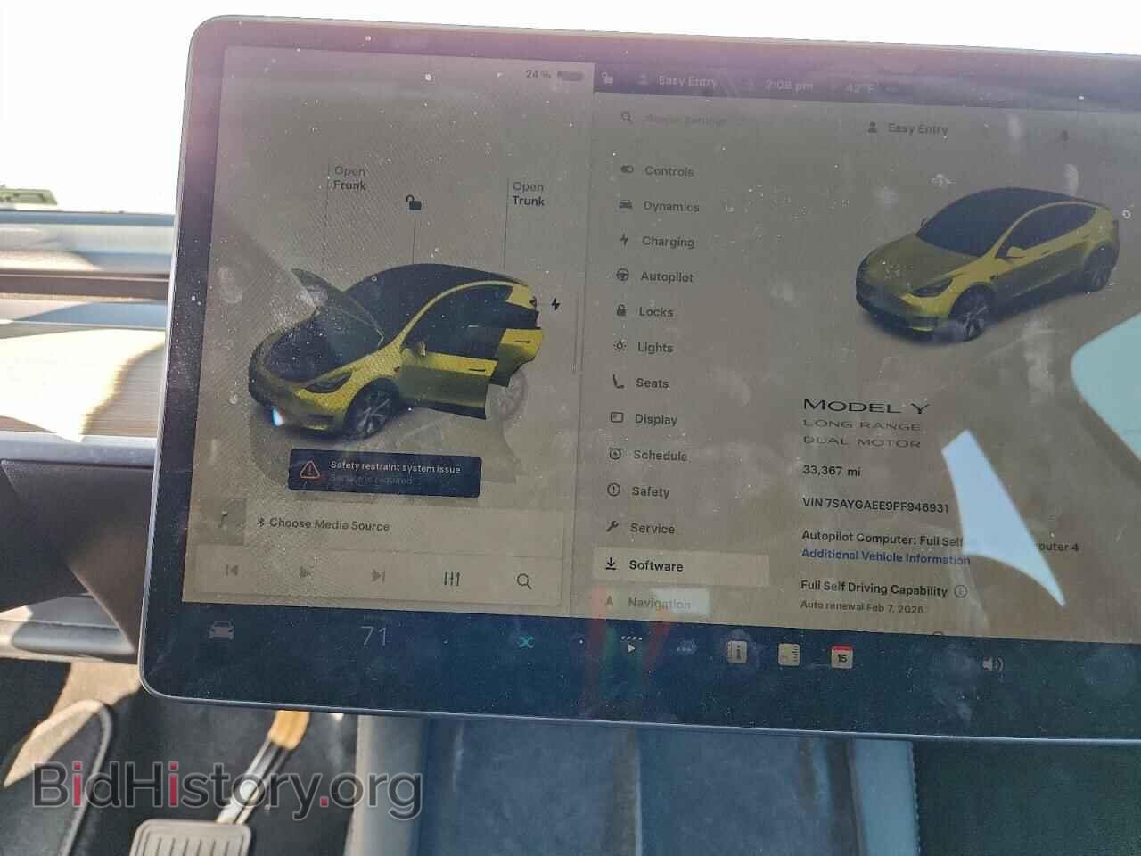 2023 TESLA MODEL Y - VIN: 7SAYGAEE9PF946931 - Фото 9