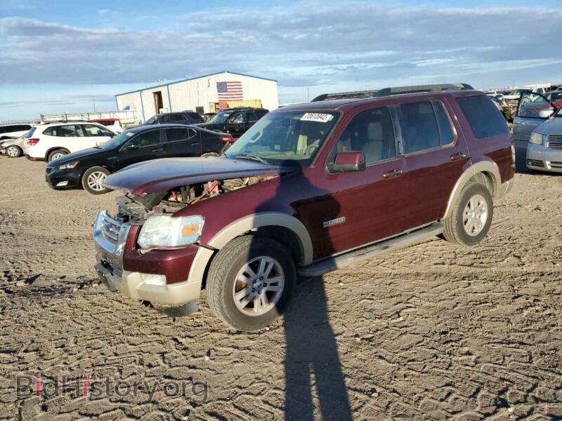 2008 Ford EXPLORER Explorer E (VIN 1FMEU64EX8UB07088) — photo 1 of 13, Copart, damage: front end