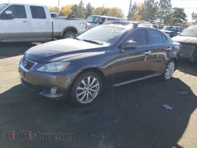 2008 Lexus IS IS 250, серый — VIN JTHCK262185019035, Copart
