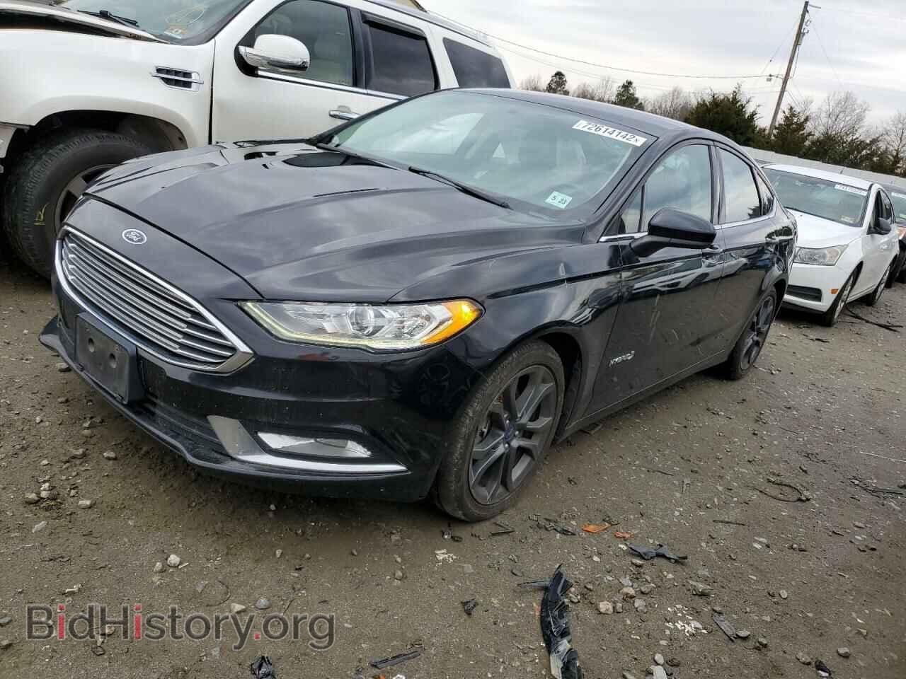 Photo 3FA6P0LU0JR124524 - FORD FUSION 2018