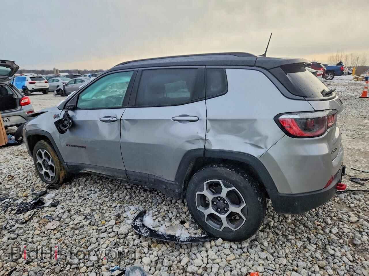 2022 JEEP COMPASS - VIN: 3C4NJDDBXNT101305 - Фото 2