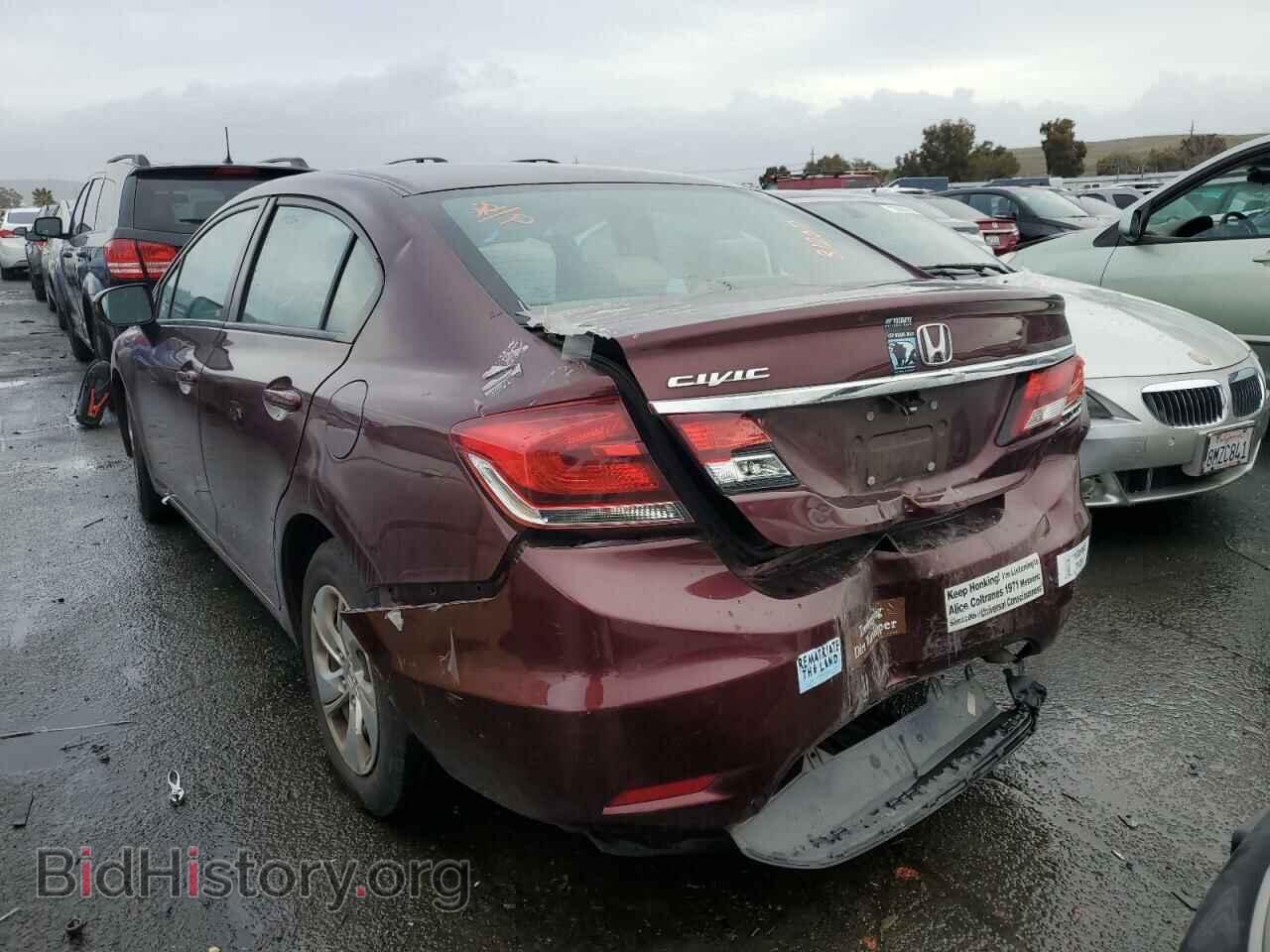 2014 HONDA CIVIC - VIN: 19XFB2F59EE235191 - Фото 2