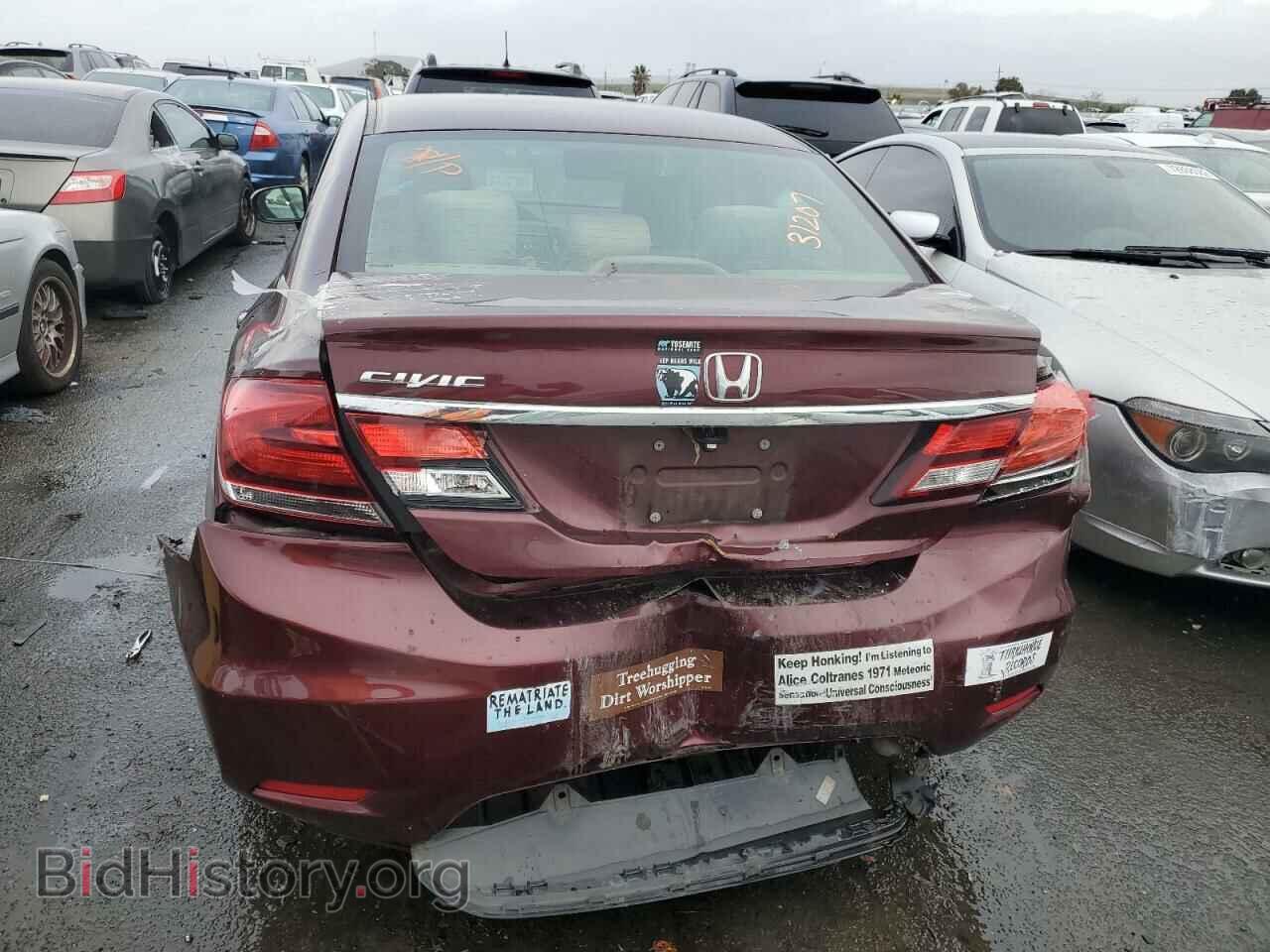 2014 HONDA CIVIC - VIN: 19XFB2F59EE235191 - Фото 6