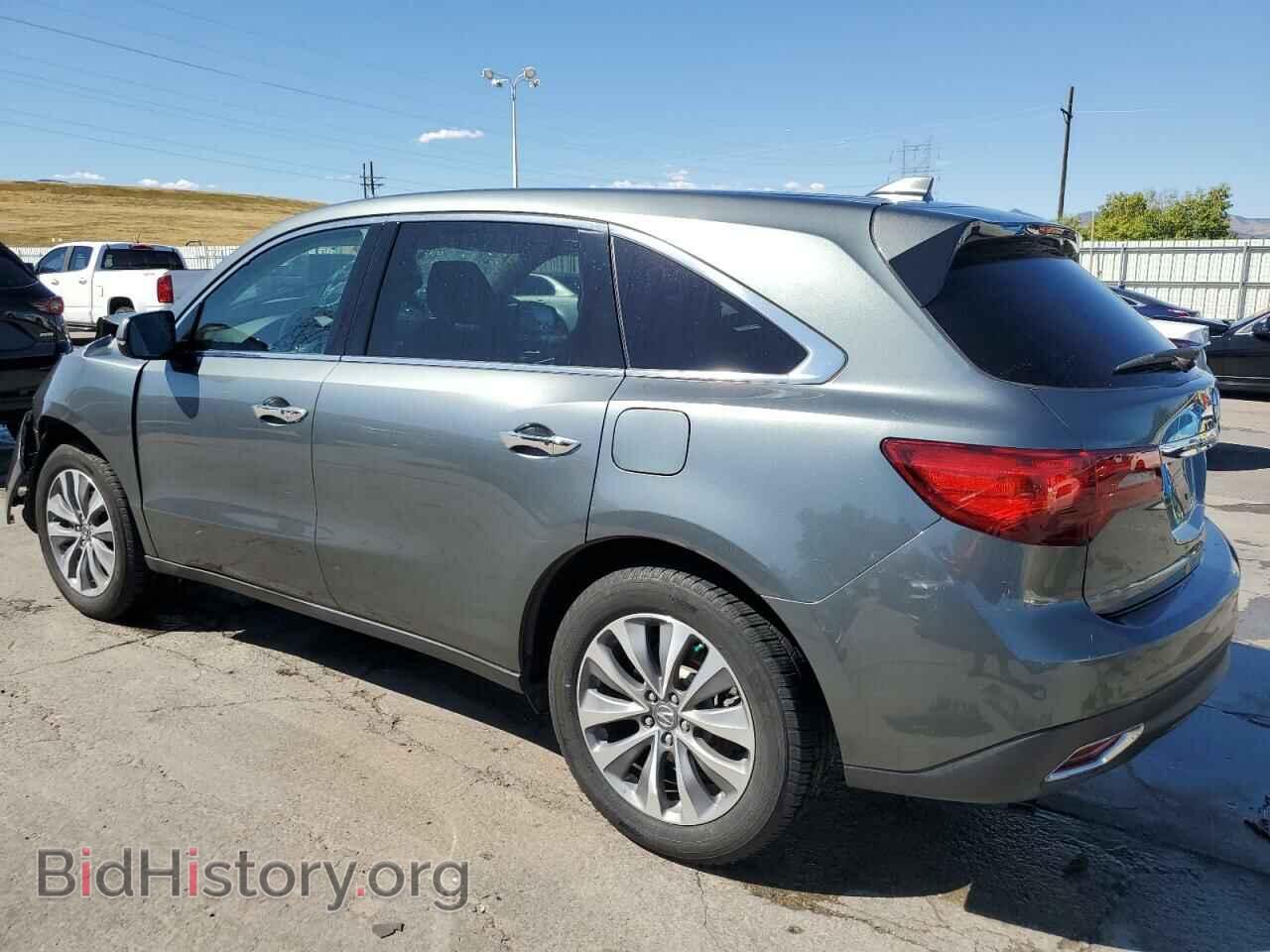 2014 ACURA MDX - VIN: 5FRYD4H44EB034973 - Фото 2