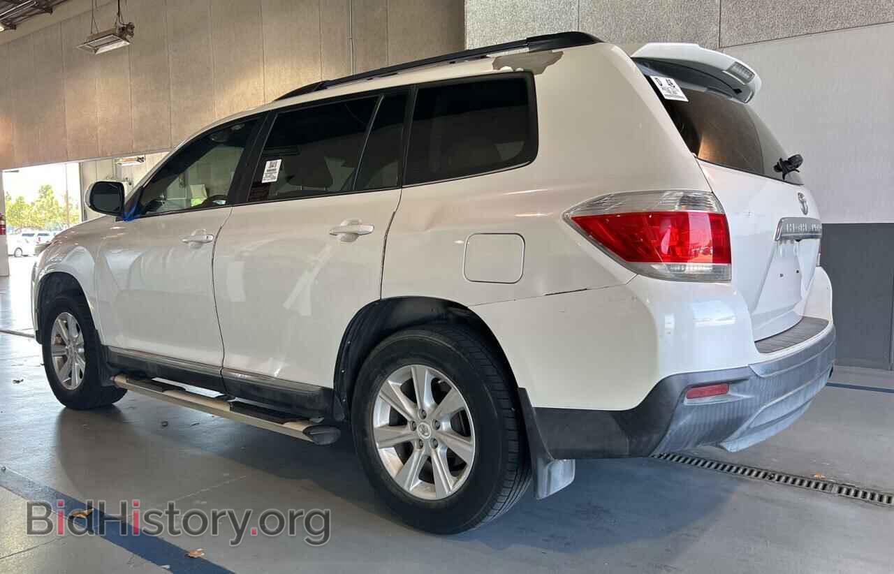 2013 TOYOTA HIGHLANDER - VIN: 5TDZK3EH8DS107351 - Фото 3