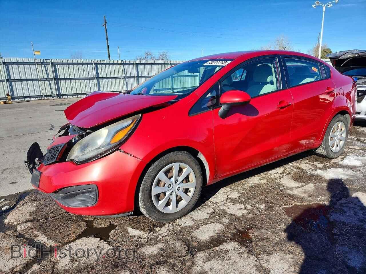Фотография KNADM4A39C6073095 - KIA RIO 2012