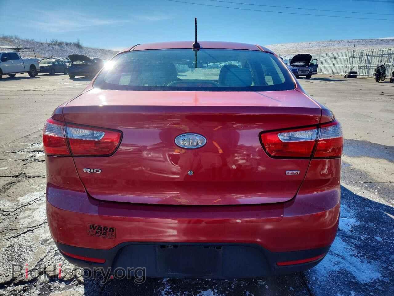 2012 KIA RIO - VIN: KNADM4A39C6073095 - Фото 6