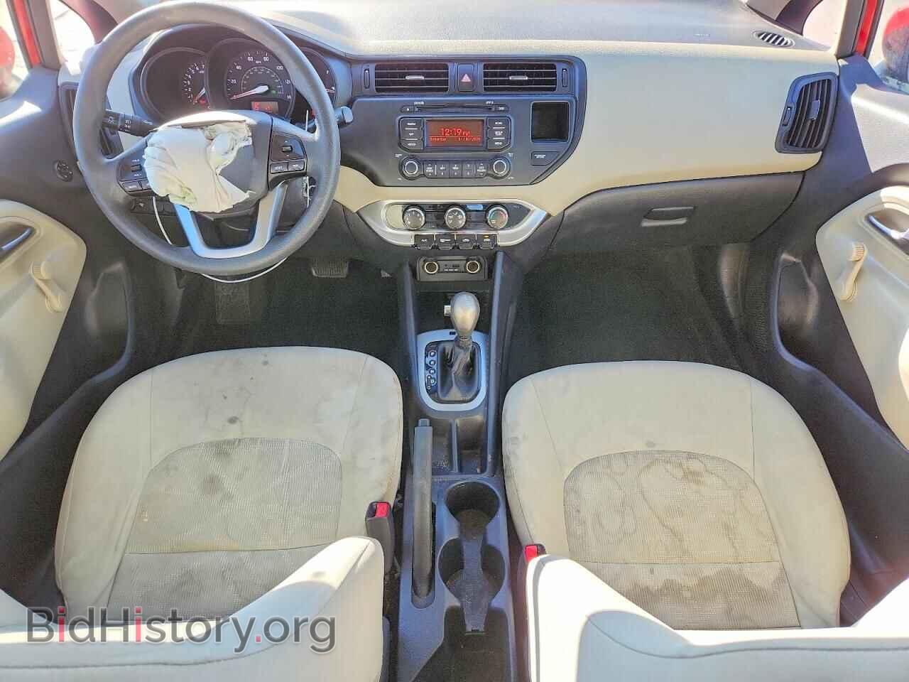 2012 KIA RIO - VIN: KNADM4A39C6073095 - Фото 8
