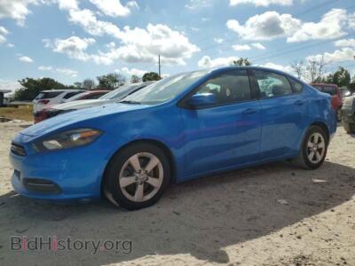 2016 Dodge DART SXT, синий — VIN 1C3CDFBA1GD584619, Copart