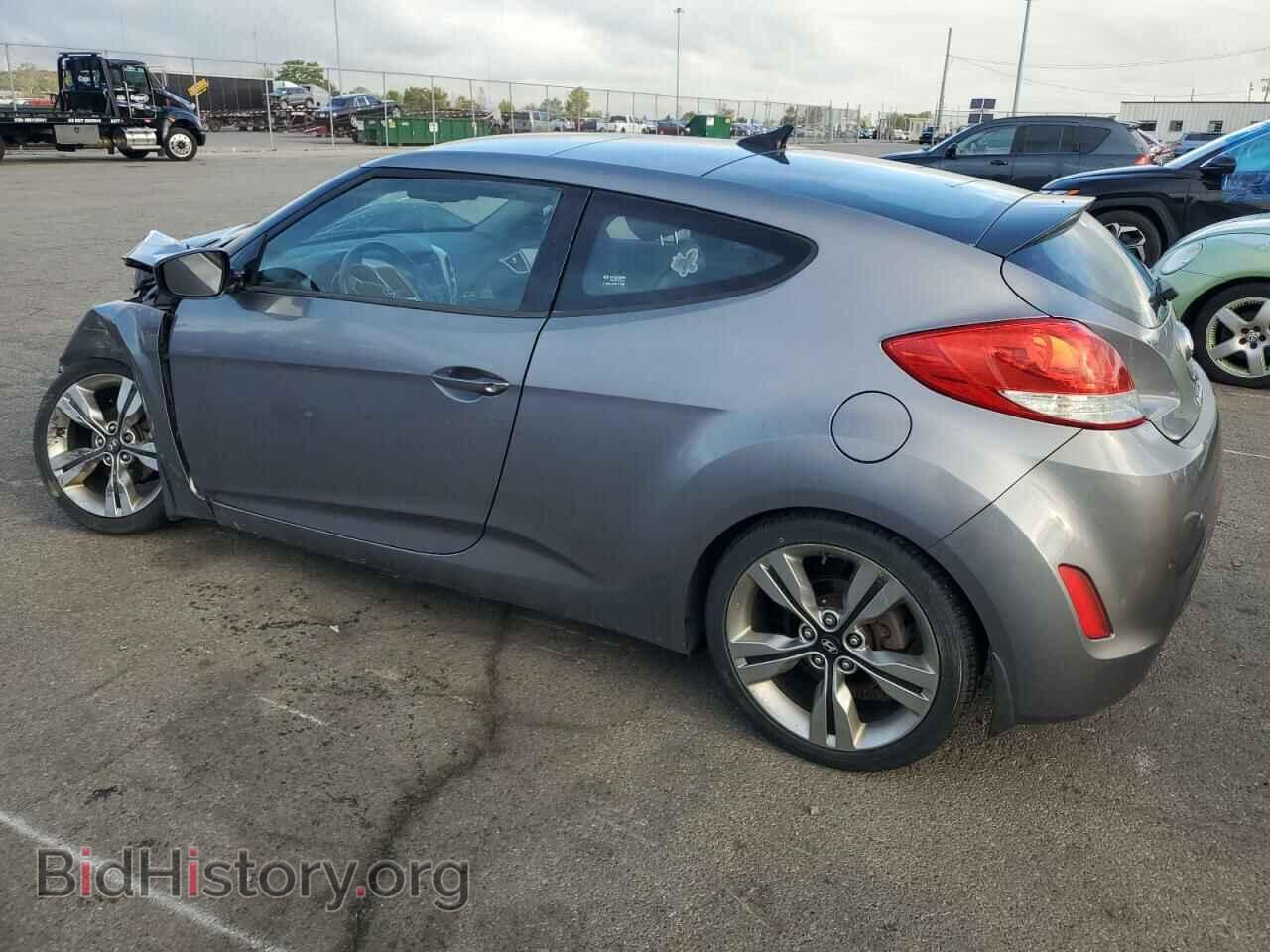 2012 HYUNDAI VELOSTER - VIN: KMHTC6AD5CU070322 - Фото 2