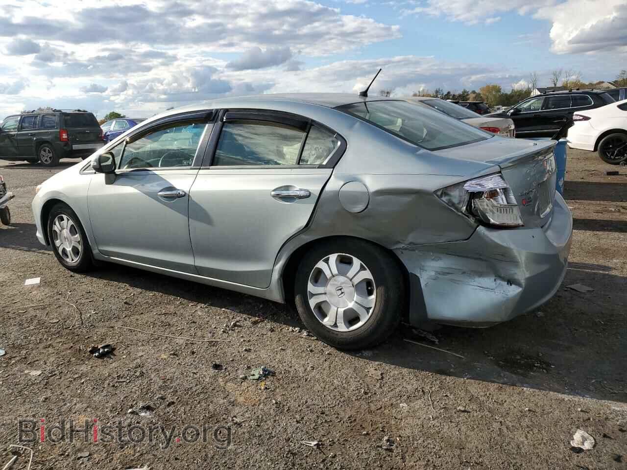 2012 HONDA CIVIC - VIN: JHMFB4F25CS007666 - Фото 2