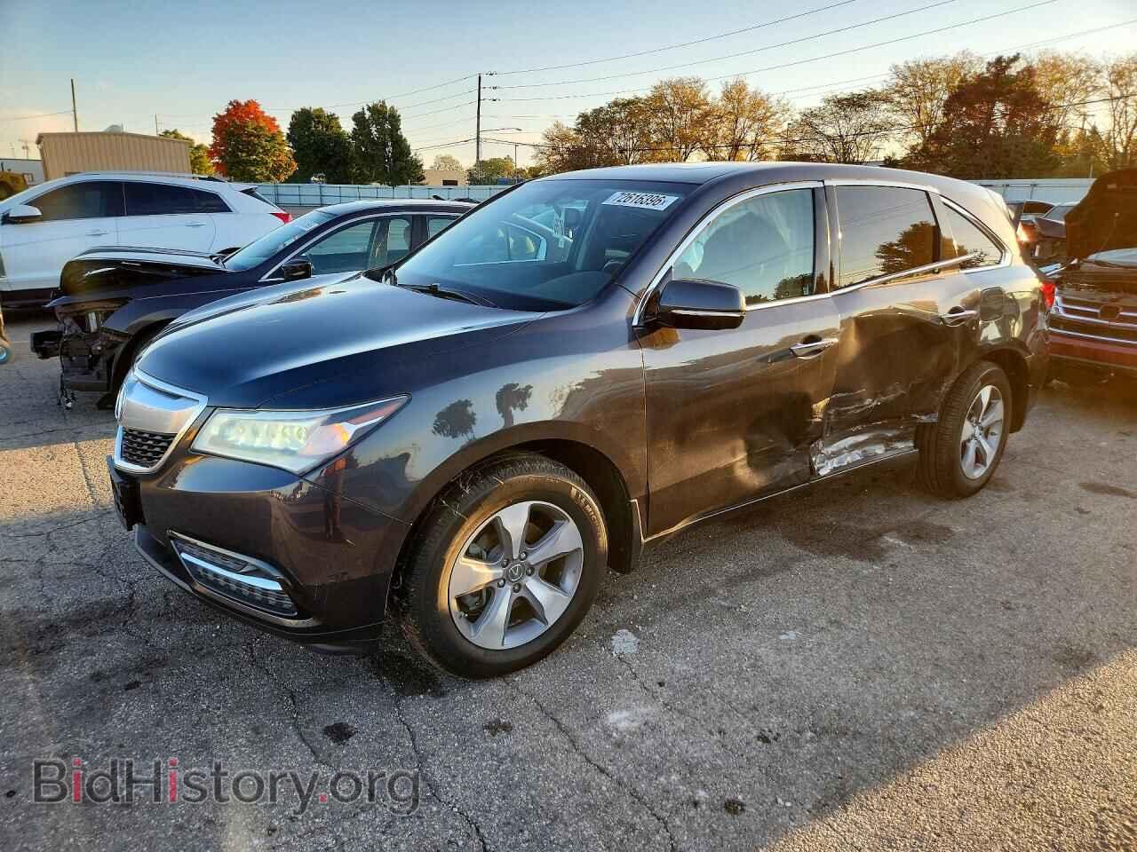 Фотография 5FRYD4H24FB010706 - ACURA MDX 2015