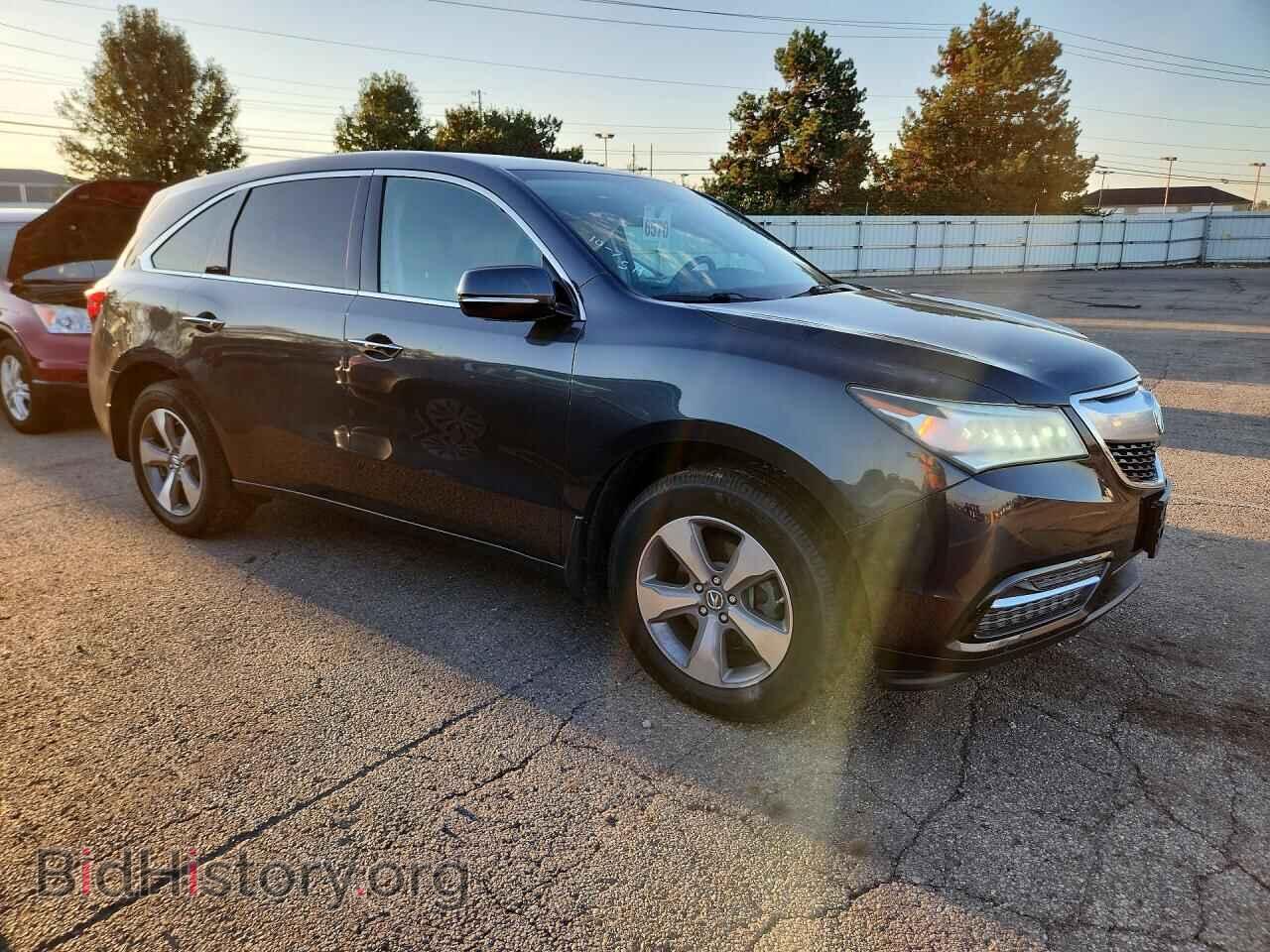 2015 ACURA MDX - VIN: 5FRYD4H24FB010706 - Фото 4