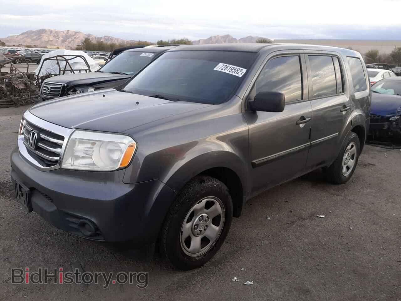 Photo 5FNYF3H24DB025323 - HONDA PILOT 2013