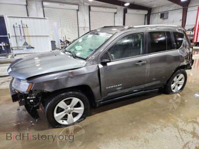 2016 Jeep COMPASS Sport, gray — VIN 1C4NJDBB3GD686837, Copart