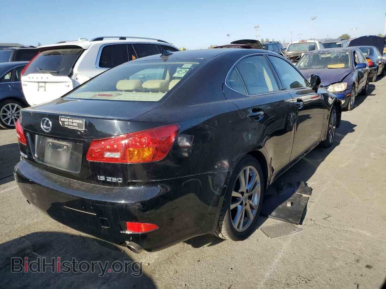 2008 LEXUS IS - VIN: JTHBK262085071476 - Фото 3