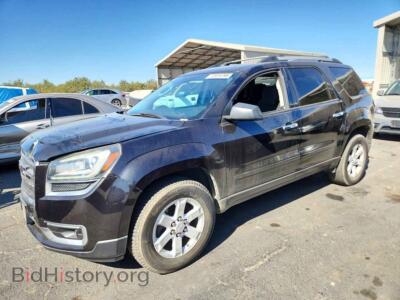 2014 GMC ACADIA SLE, черный — VIN 1GKKRNED4EJ177115, Copart