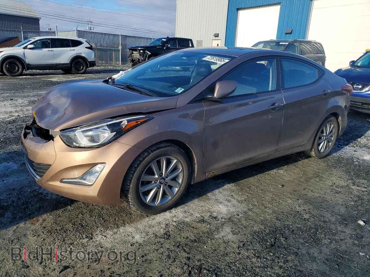 Photo KMHDH4AE7FU455064 - HYUNDAI ELANTRA 2015