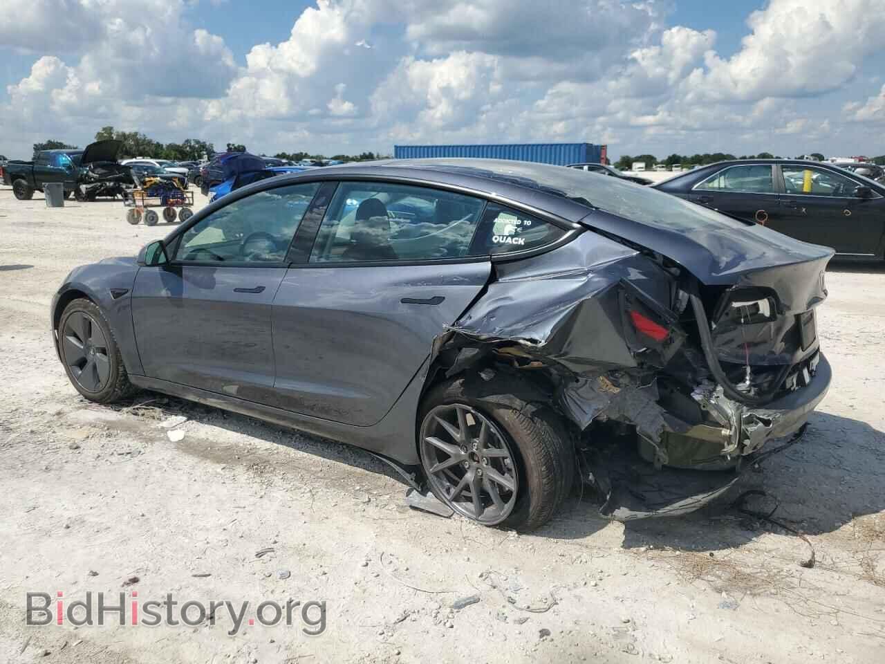 2022 TESLA MODEL 3 - VIN: 5YJ3E1EB8NF289460 - Photo 2