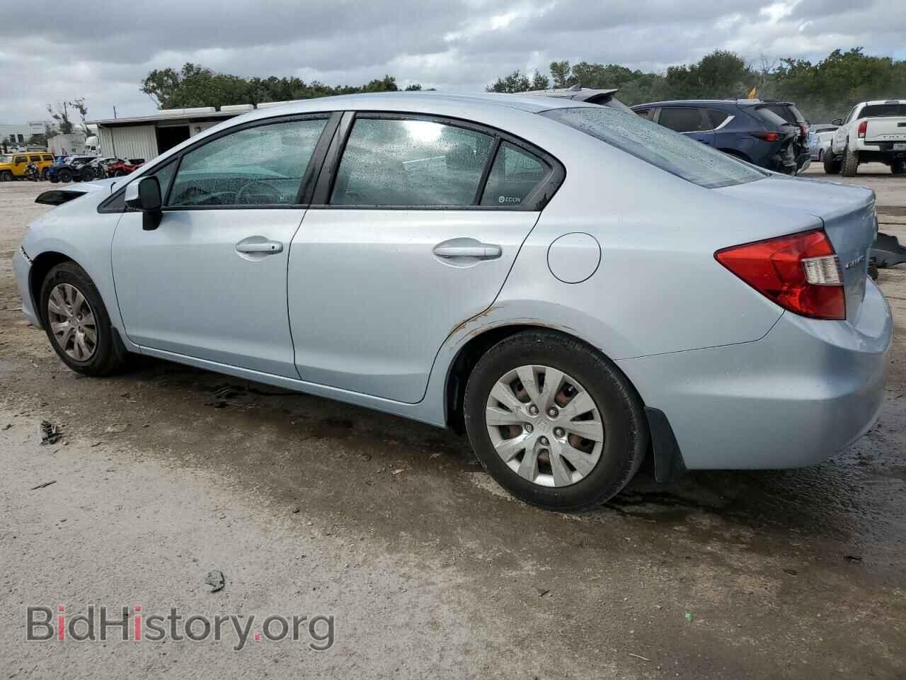 2012 HONDA CIVIC - VIN: 2HGFB2F57CH580450 - Фото 2