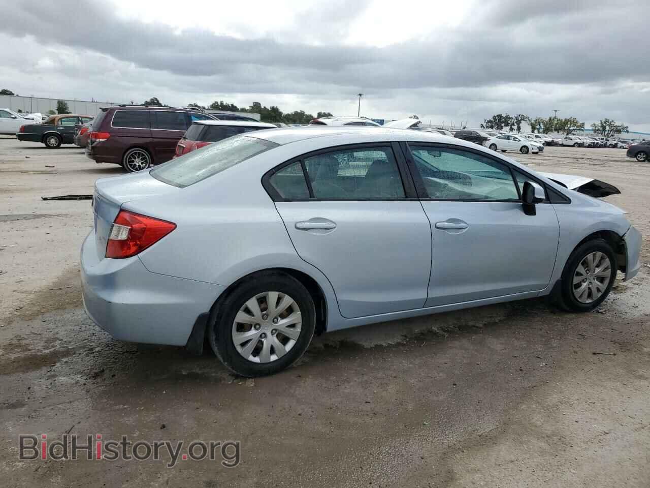 2012 HONDA CIVIC - VIN: 2HGFB2F57CH580450 - Фото 3