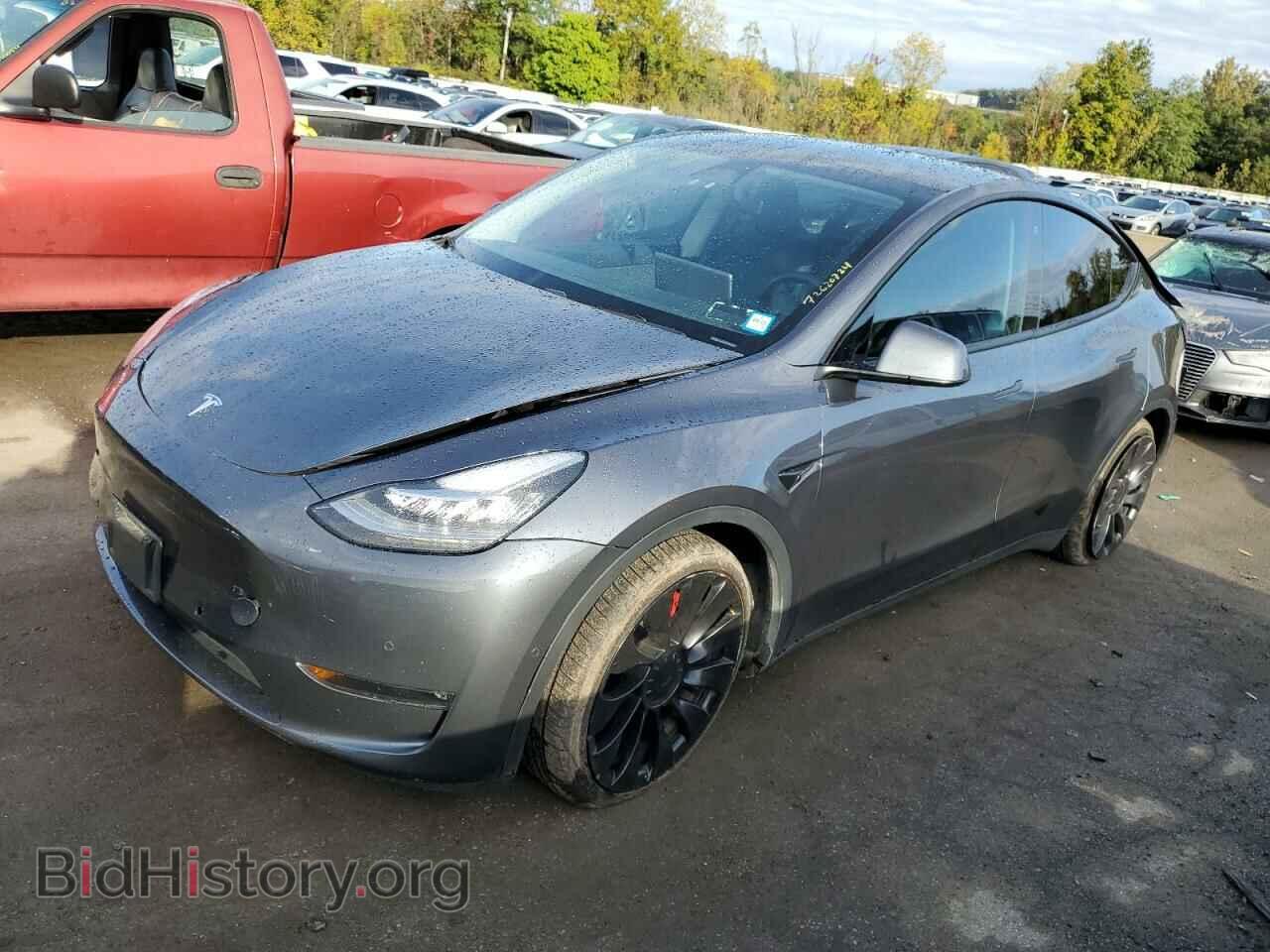 Photo 5YJYGDEF7LF014003 - TESLA MODEL Y 2020